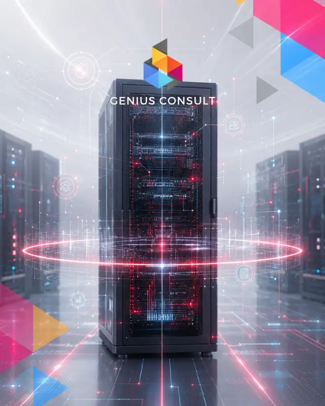 Genius Consult IT altyapı sağlık taraması kampanya görseli